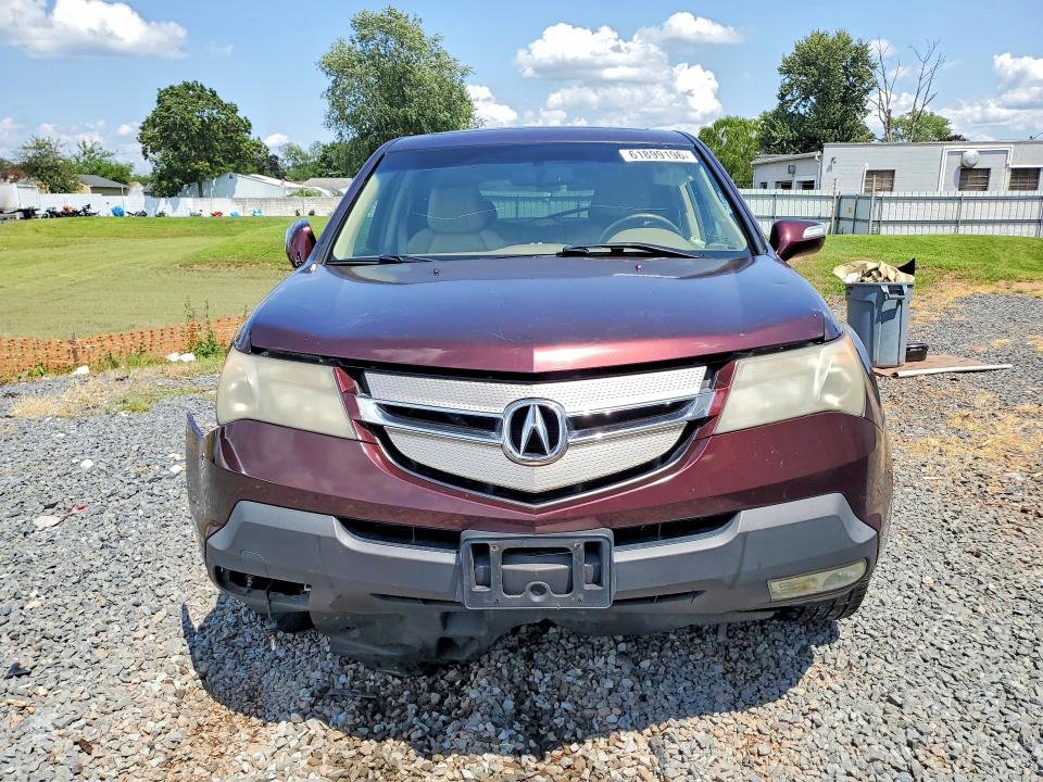 Продажа на аукционе авто 2008 Acura Mdx, vin: 2HNYD28208H553287, номер лота: 61899196