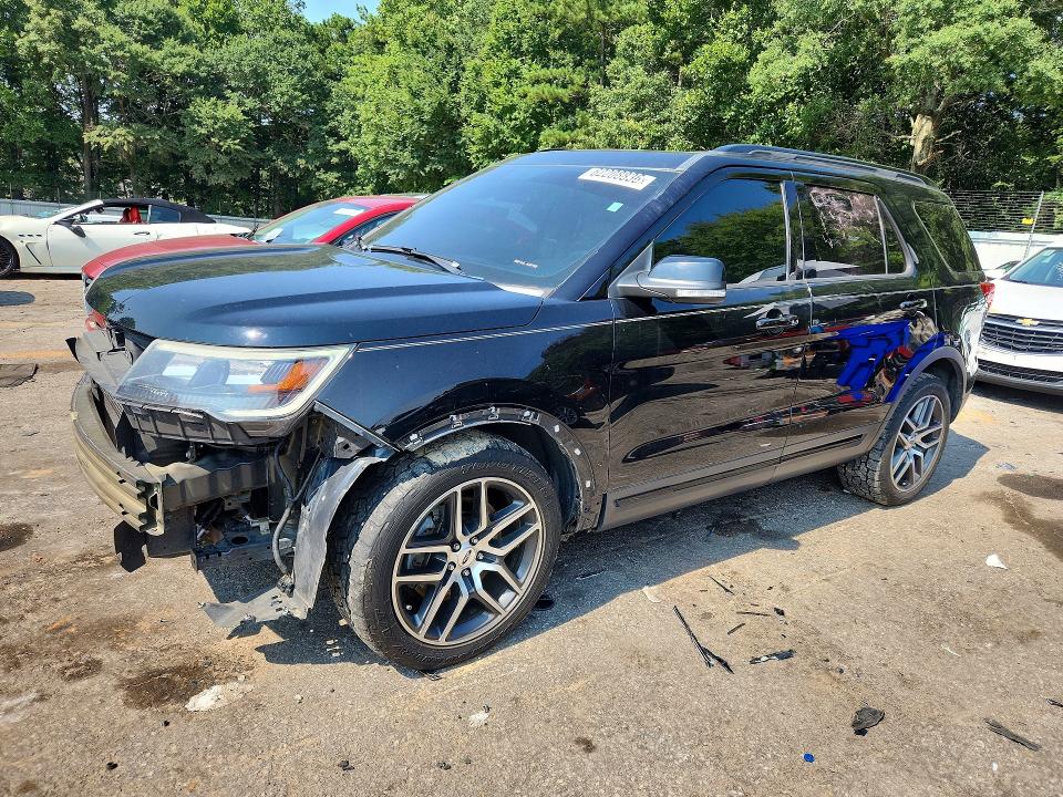 2017 Ford Explorer მანქანა იყიდება აუქციონზე, vin: 1FM5K8GT7HGC51028, აუქციონის ნომერი: 62208836