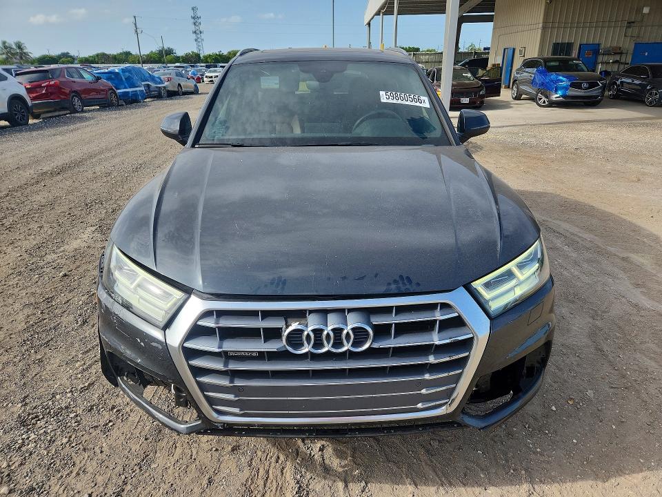 2019 Audi Q5 მანქანა იყიდება აუქციონზე, vin: WA1BNAFY0K2057278, აუქციონის ნომერი: 59860566