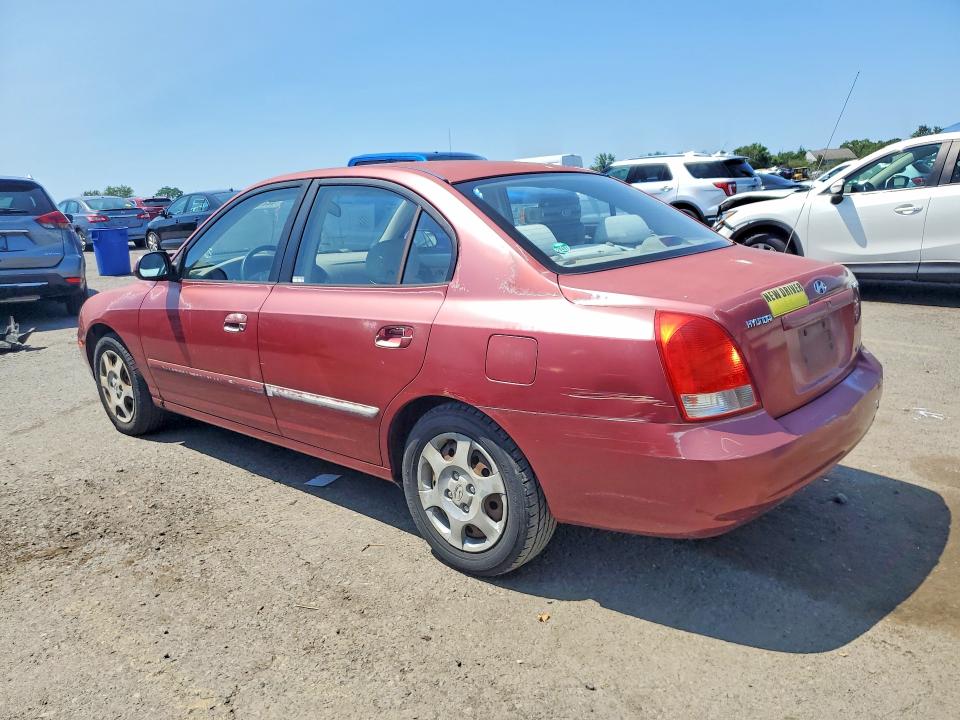 2002 Hyundai Elantra მანქანა იყიდება აუქციონზე, vin: KMHDN45D92U399911, აუქციონის ნომერი: 62215236