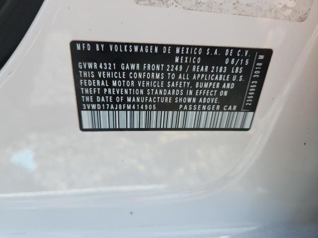 Aukcja sprzedaży 2015 Volkswagen Jetta, vin: 3VWD17AJ8FM414905, numer aukcji: 60586666