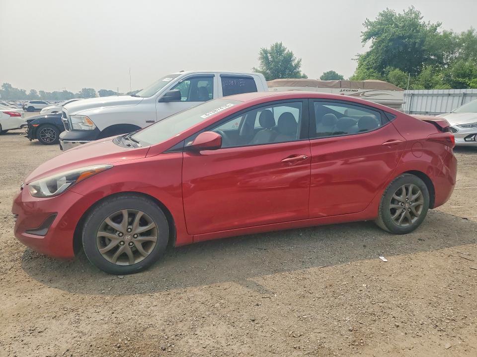 Auction sale of the 2014 Hyundai Elantra, vin: 5NPDH4AE1EH465263, lot number: 61387416