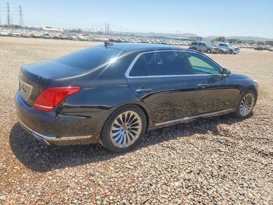 59887976 :رقم المزاد ، KMHG54JH4JU048005 vin ، 2018 Genesis G90 مزاد بيع
