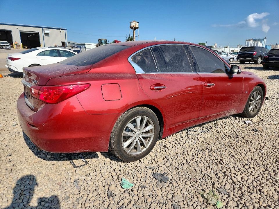61897786 :رقم المزاد ، JN1BV7AR4EM680696 vin ، 2014 Infiniti Q50 مزاد بيع
