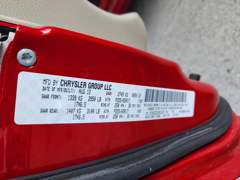 Aukcja sprzedaży 2013 Dodge Grand Caravan, vin: 2C4RDGCG2DR515073, numer aukcji: 76294435