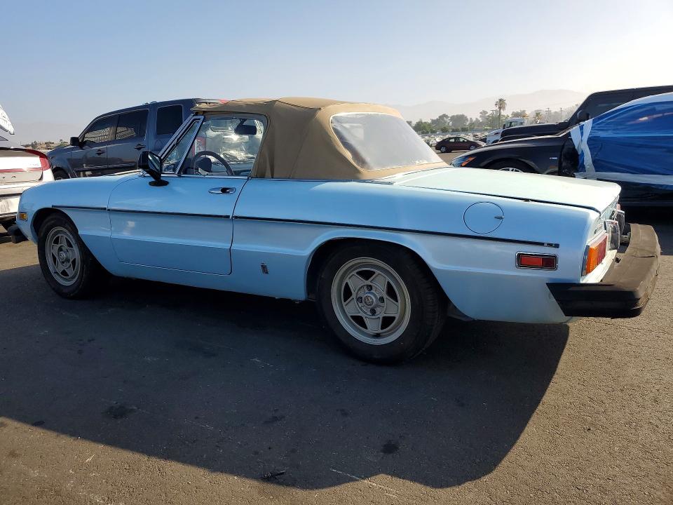 Продаж на аукціоні авто 1978 Alfa Romeo Spider, vin: 115410002808, номер лоту: 60789446