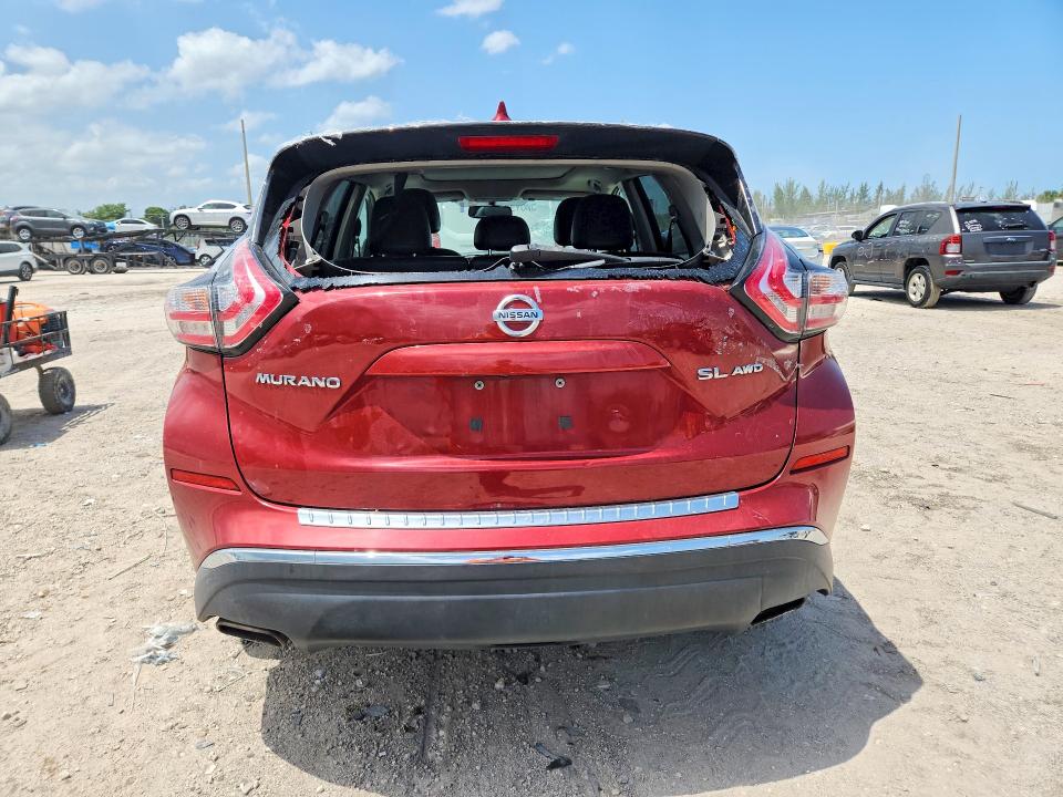 Продаж на аукціоні авто 2017 Nissan Murano, vin: 5N1AZ2MH7HN187401, номер лоту: 61126466