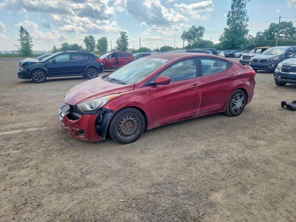 60134816 :رقم المزاد ، 5NPDH4AE7DH305757 vin ، 2013 Hyundai Elantra مزاد بيع
