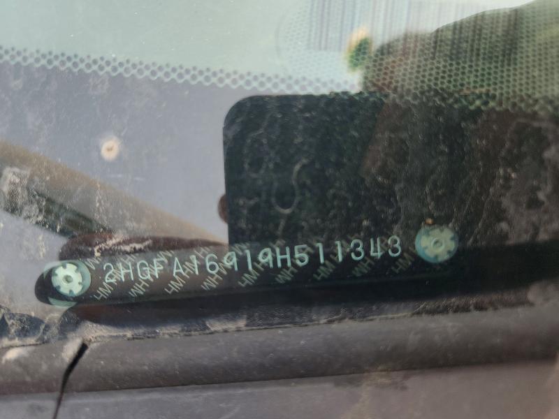 Продажа на аукционе авто 2009 Honda Civic, vin: 2HGFA16919H511343, номер лота: 60940696