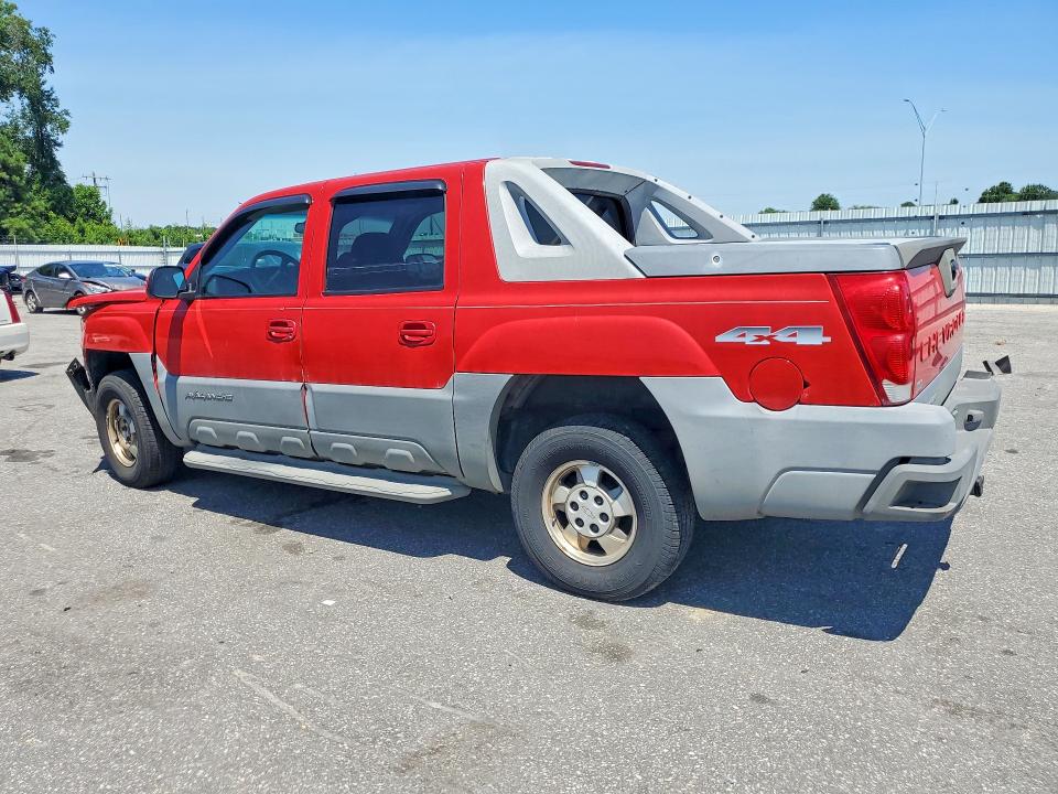Продаж на аукціоні авто 2002 Chevrolet Avalanche, vin: 3GNEK13T52G199659, номер лоту: 60610246