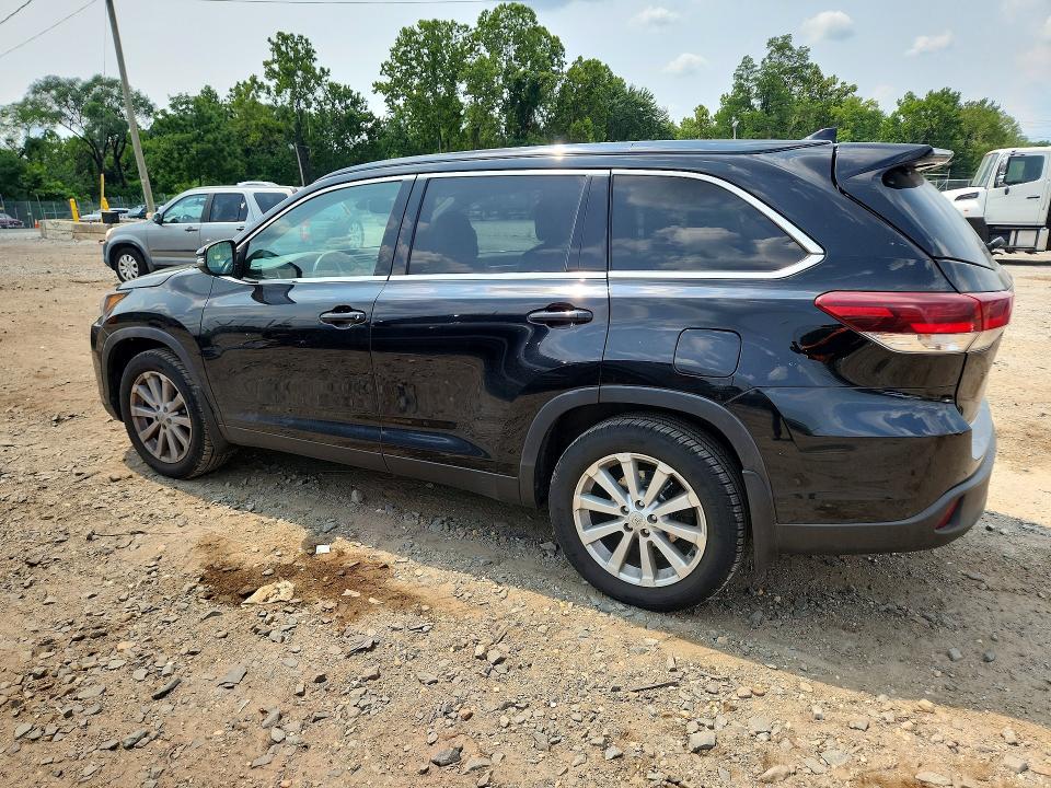 2019 Toyota Highlander მანქანა იყიდება აუქციონზე, vin: 5TDJZRFH5KS563380, აუქციონის ნომერი: 62954596