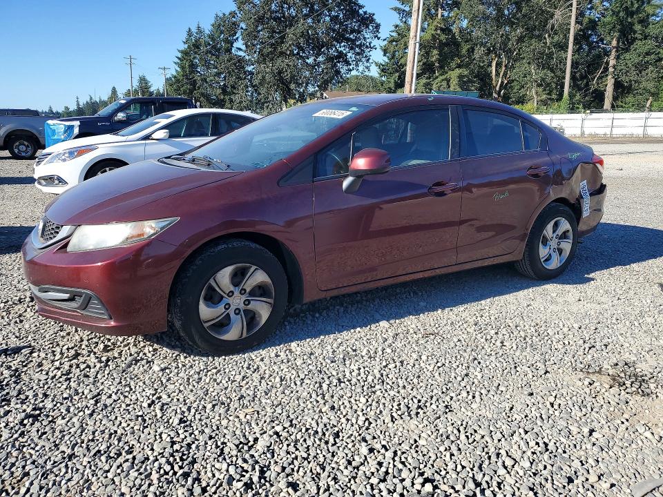 Продаж на аукціоні авто 2013 Honda Civic, vin: 19XFB2F54DE020882, номер лоту: 60086416