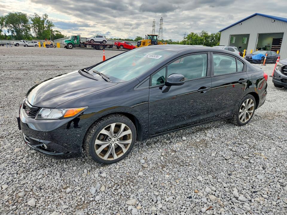 2012 Honda Civic მანქანა იყიდება აუქციონზე, vin: 2HGFB6E53CH702505, აუქციონის ნომერი: 62104536
