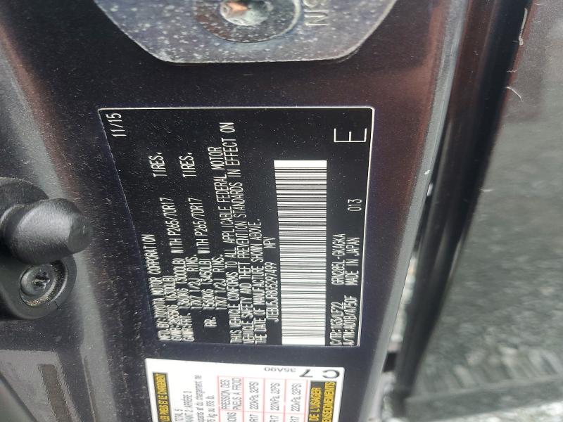 Продаж на аукціоні авто 2016 Toyota 4runner, vin: JTEBU5JR8G5297499, номер лоту: 61686426