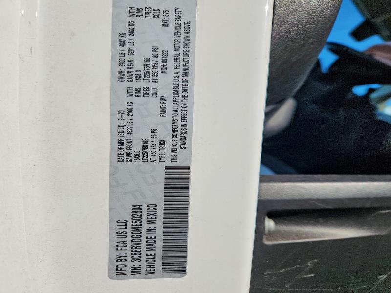 Продажа на аукционе авто 2021 Ram Promaster 2500, vin: 3C6ERVDG0ME502804, номер лота: 64149416