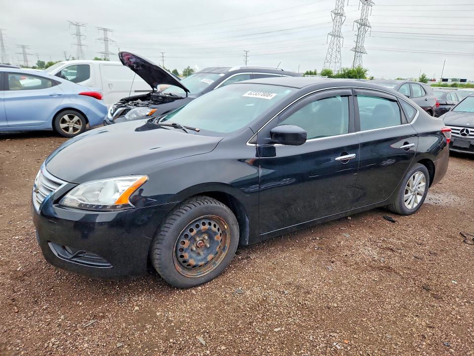 Продаж на аукціоні авто 2013 Nissan Sentra, vin: 3N1AB7AP3DL663593, номер лоту: 62337806