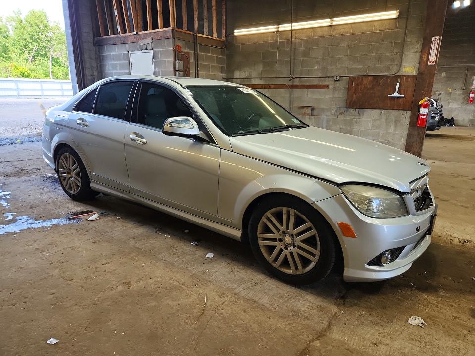 2009 Mercedes-benz C მანქანა იყიდება აუქციონზე, vin: WDDGF81X89R079214, აუქციონის ნომერი: 60204906