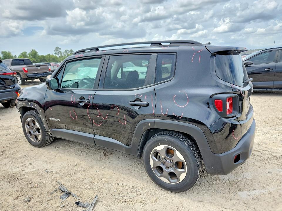 59791026 :رقم المزاد ، ZACCJABH0FPB62254 vin ، 2015 Jeep Renegade مزاد بيع