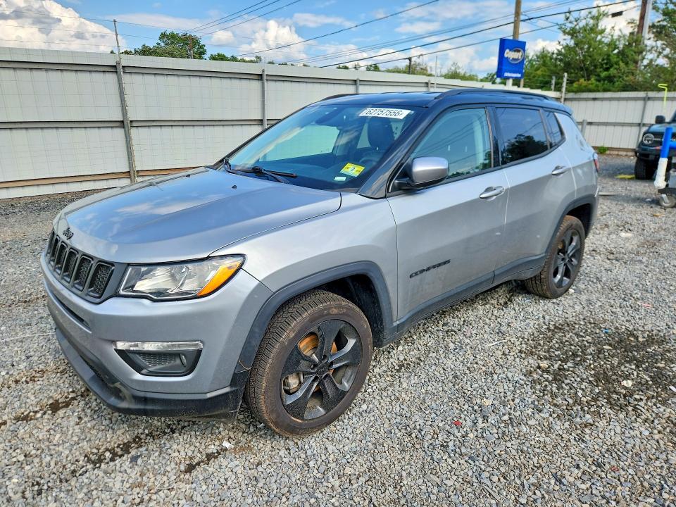 Продажа на аукционе авто 2021 Jeep Compass, vin: 3C4NJDBB0MT592811, номер лота: 62757556