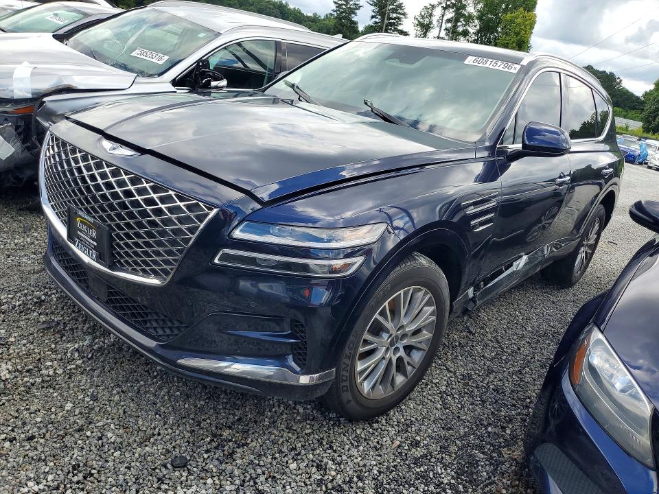 2024 Genesis Gv80 მანქანა იყიდება აუქციონზე, vin: KMUHBDSB0RU209129, აუქციონის ნომერი: 60815796