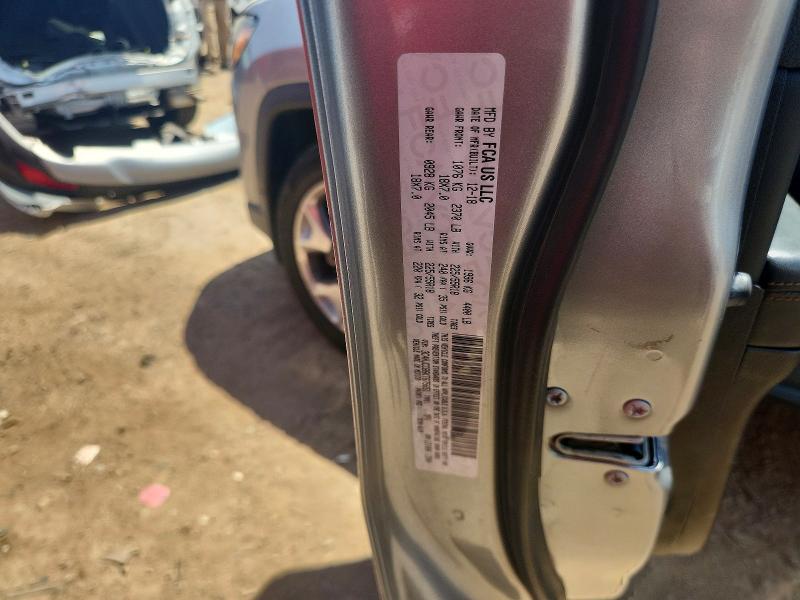 Продаж на аукціоні авто 2019 Jeep Compass, vin: 3C4NJCCB6KT675651, номер лоту: 59624856