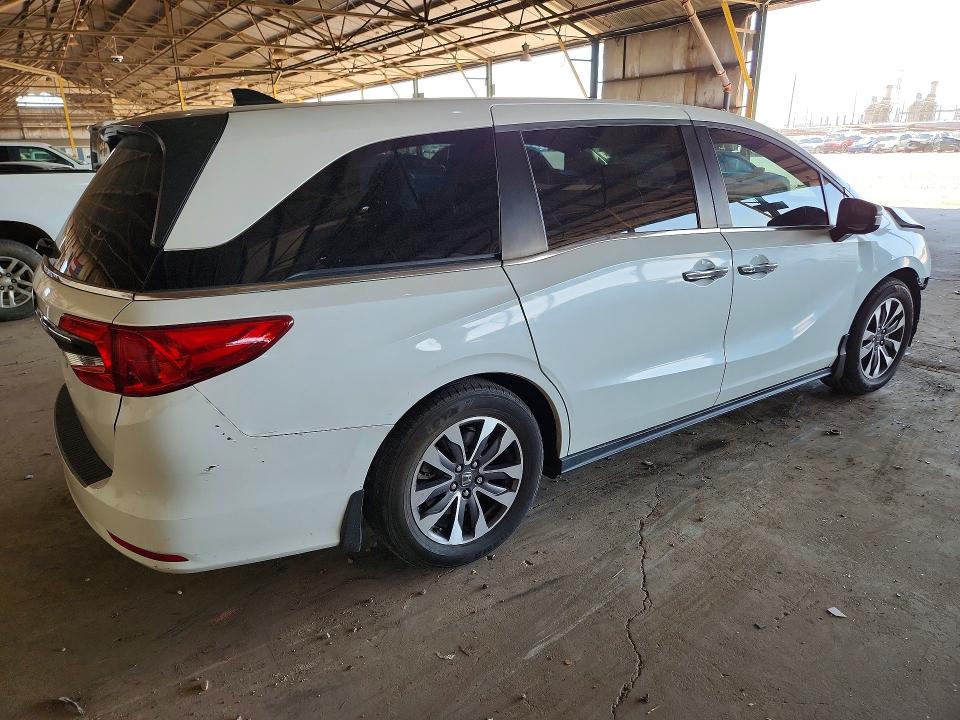 2021 Honda Odyssey მანქანა იყიდება აუქციონზე, vin: 5FNRL6H78MB014805, აუქციონის ნომერი: 59673896