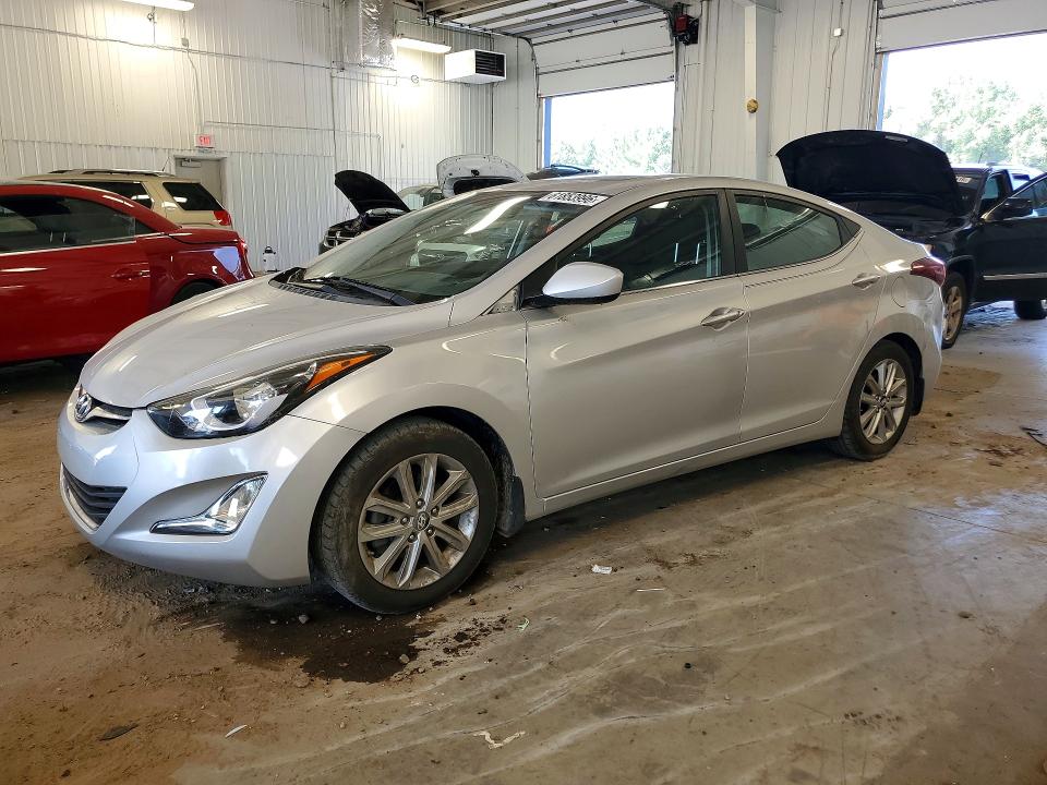 2015 Hyundai Elantra მანქანა იყიდება აუქციონზე, vin: KMHDH4AE8FU240096, აუქციონის ნომერი: 61853996
