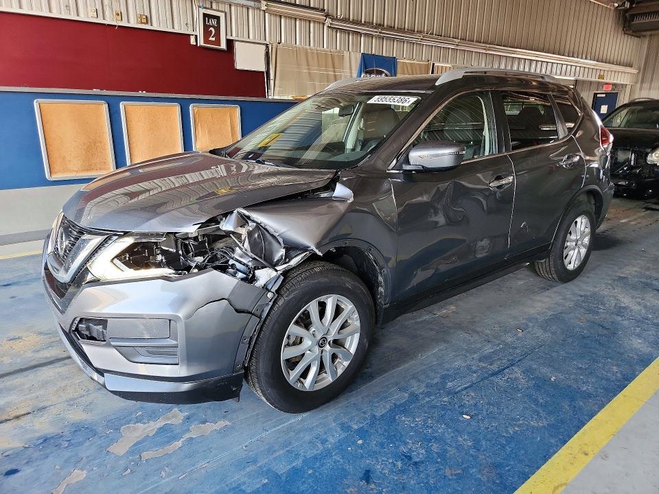 59555386 :رقم المزاد ، JN8AT2MT7LW043798 vin ، 2020 Nissan Rogue مزاد بيع