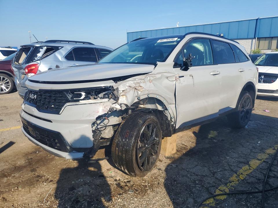 60776436 :رقم المزاد ، 5XYRKDLF6PG238397 vin ، 2023 Kia Sorento مزاد بيع