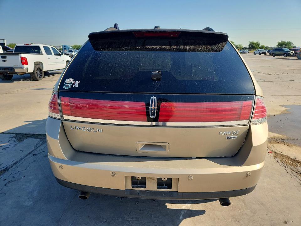59786106 :رقم المزاد ، 2LMDU88C27BJ04193 vin ، 2007 Lincoln Mkx مزاد بيع