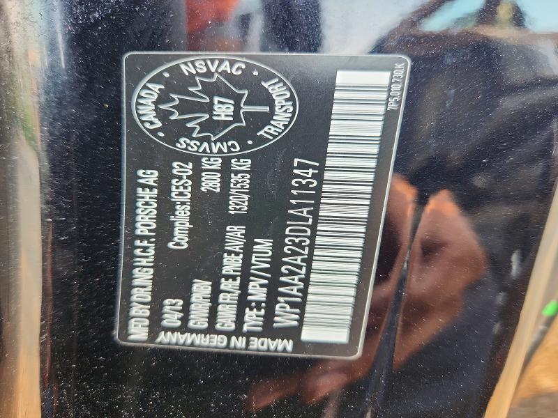 Продажа на аукционе авто 2013 Porsche Cayenne, vin: WP1AA2A23DLA11347, номер лота: 60133646