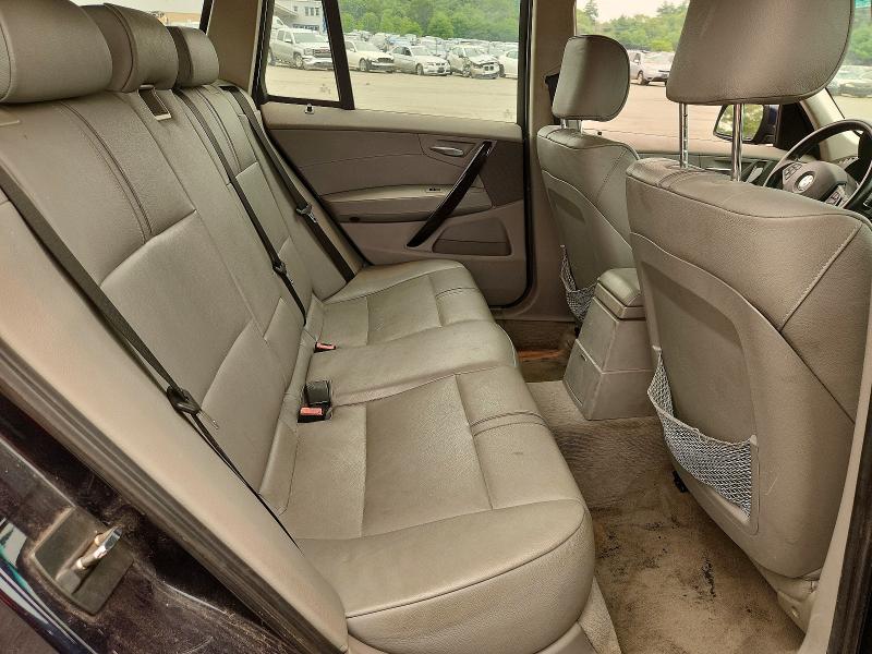 2007 Bmw X3 მანქანა იყიდება აუქციონზე, vin: WBXPC93477WF17835, აუქციონის ნომერი: 61227486