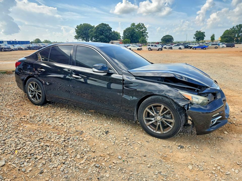 2015 Infiniti Q50 მანქანა იყიდება აუქციონზე, vin: JN1BV7AP6FM356326, აუქციონის ნომერი: 61957976