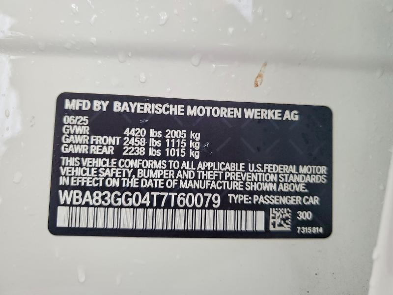 Aukcja sprzedaży 2026 Bmw 228, vin: WBA83GG04T7T60079, numer aukcji: 60989916