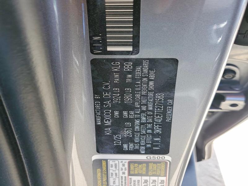Продажа на аукционе авто 2026 Kia K4, vin: 3KPFT4DE7TE271583, номер лота: 61897656