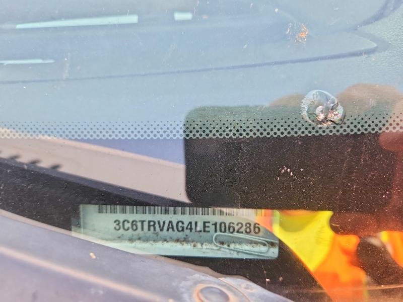 Aukcja sprzedaży 2020 Ram Pro Master 1500, vin: 3C6TRVAG4LE106286, numer aukcji: 59096056