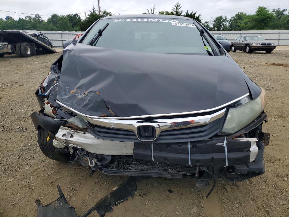 61490816 :رقم المزاد ، 2HGFB2F59CH610094 vin ، 2012 Honda Civic مزاد بيع