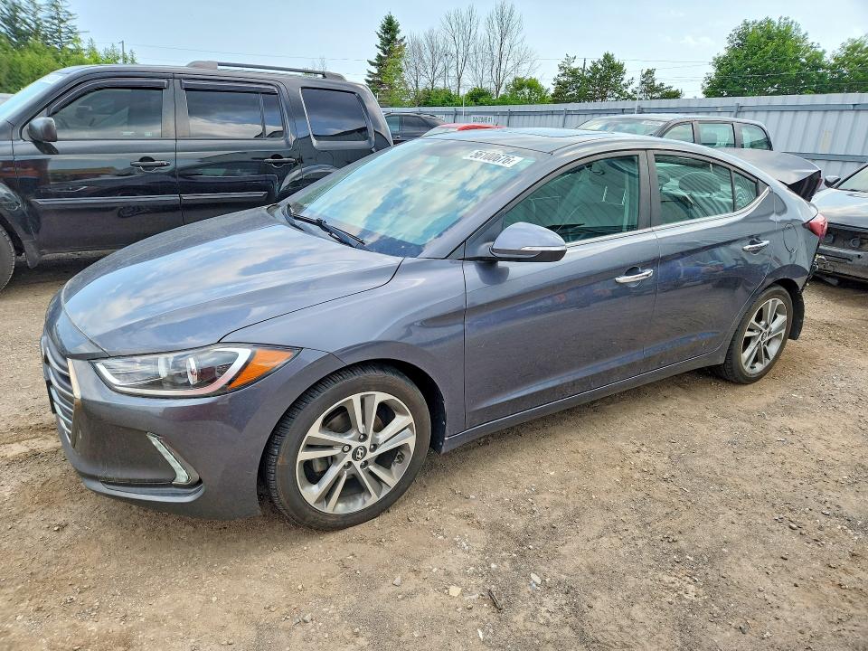 Продаж на аукціоні авто 2017 Hyundai Elantra, vin: KMHD84LF2HU086901, номер лоту: 56100676