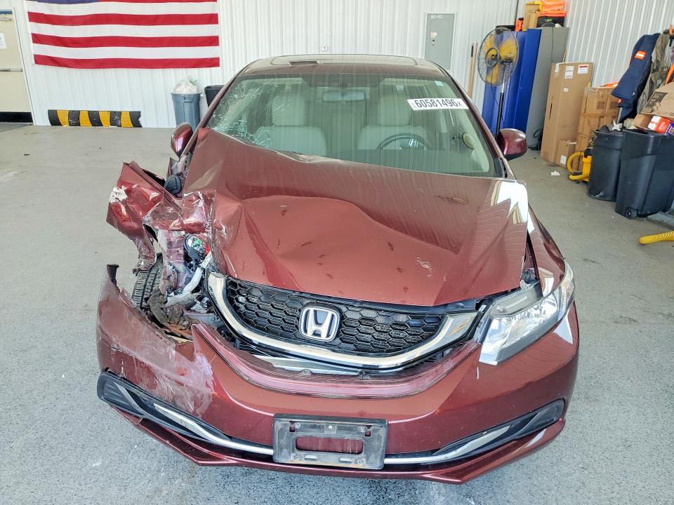Продаж на аукціоні авто 2013 Honda Civic, vin: 19XFB2F86DE045129, номер лоту: 60581496
