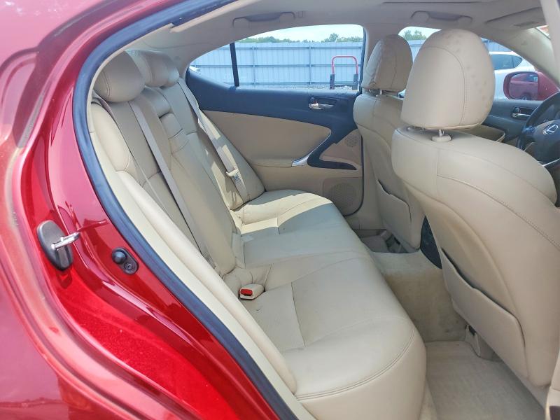 Продажа на аукционе авто 2007 Lexus Is, vin: JTHBK262372053876, номер лота: 62384966