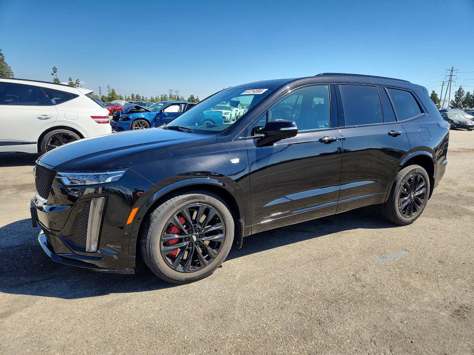 61214596 :رقم المزاد ، 1GYKPGRS5RZ702819 vin ، 2024 Cadillac Xt6 مزاد بيع