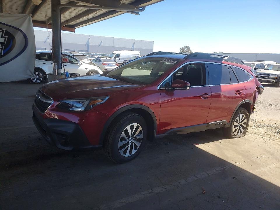 59198796 :رقم المزاد ، 4S4BTACCXN3212921 vin ، 2022 Subaru Outback مزاد بيع