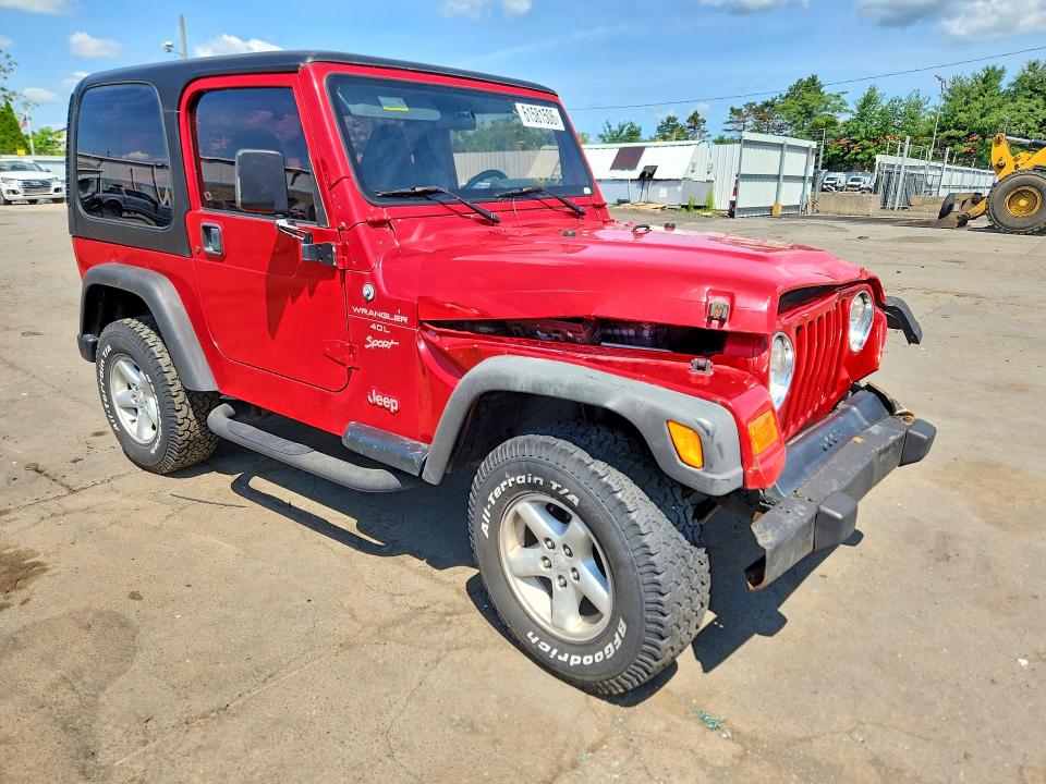 2000 Jeep Wrangler / Tj მანქანა იყიდება აუქციონზე, vin: 1J4FA49S1YP779411, აუქციონის ნომერი: 61581506