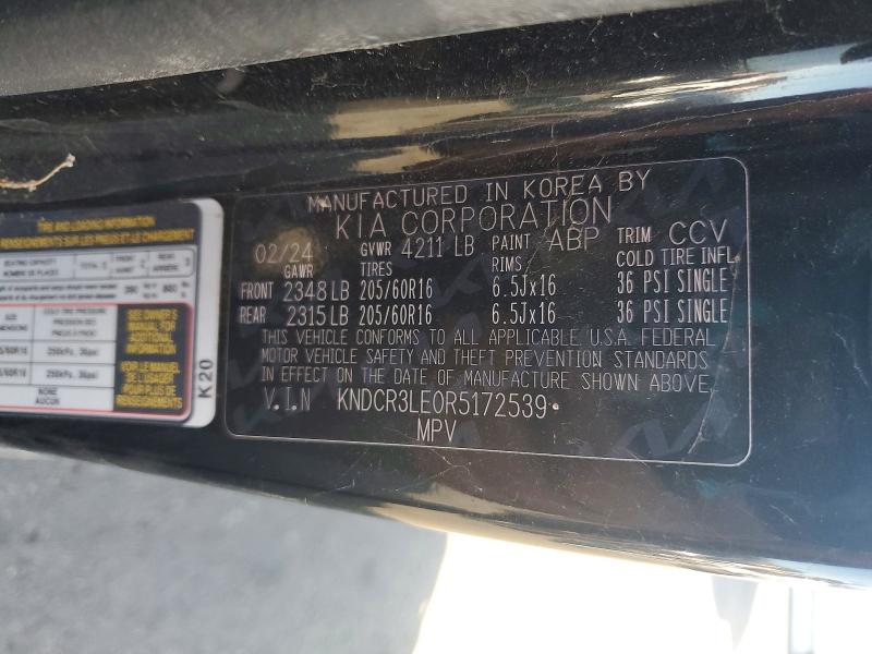 Продаж на аукціоні авто 2024 Kia Niro, vin: KNDCR3LE0R5172539, номер лоту: 62646626