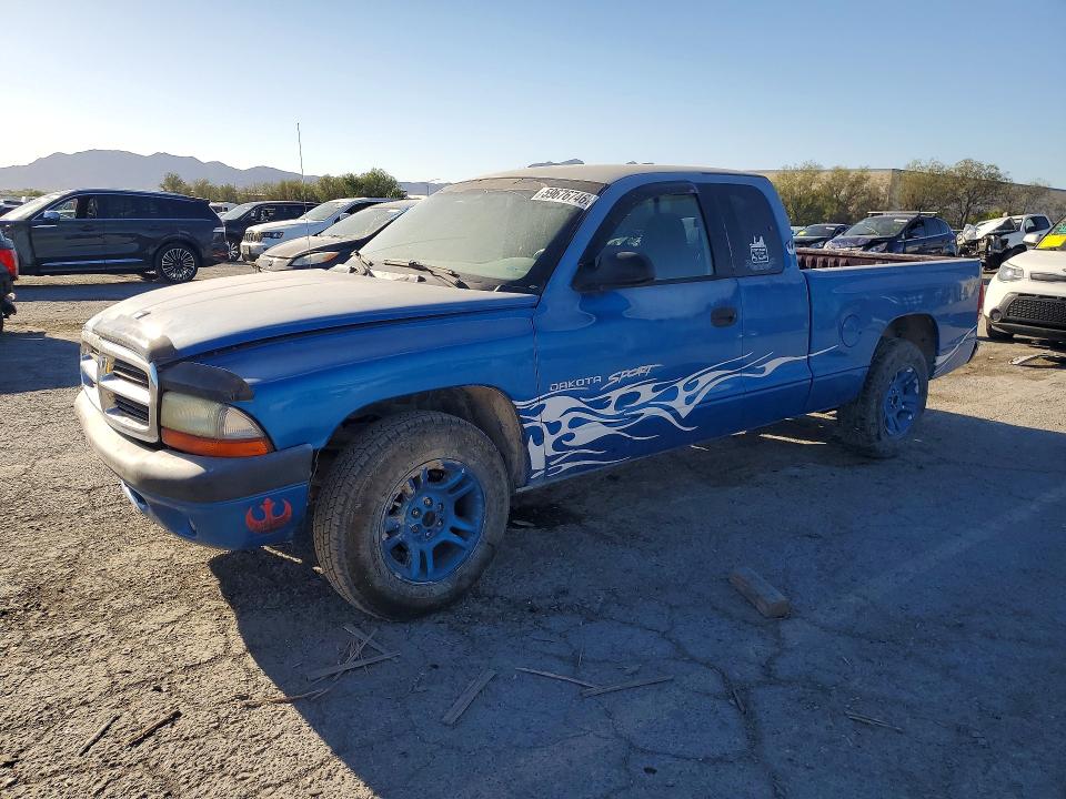 59676746 :رقم المزاد ، 1B7GL22XX1S161988 vin ، 2001 Dodge Dakota مزاد بيع