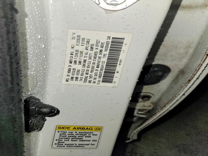 2014 Honda Accord მანქანა იყიდება აუქციონზე, vin: 1HGCR2F39EA241123, აუქციონის ნომერი: 62205106