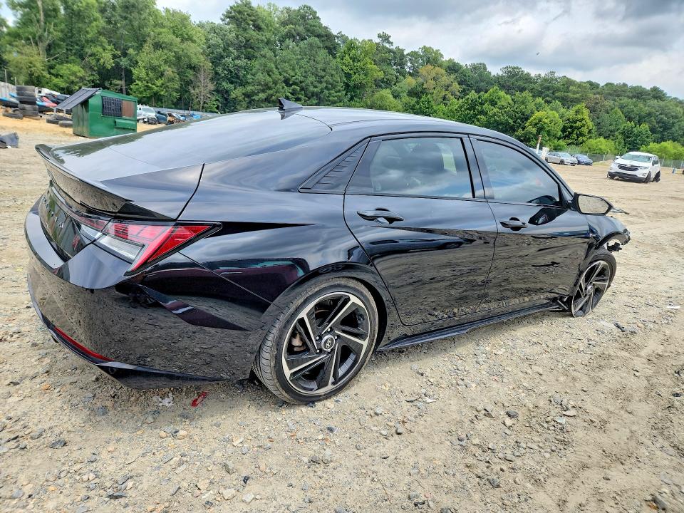 2022 Hyundai Elantra მანქანა იყიდება აუქციონზე, vin: KMHLR4AF9NU305456, აუქციონის ნომერი: 61593036