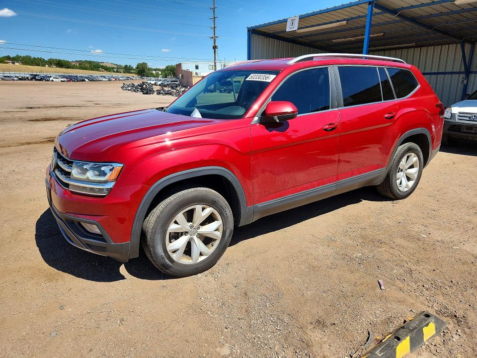 60330356 :رقم المزاد ، 1V2LR2CA9JC589194 vin ، 2018 Volkswagen Atlas مزاد بيع
