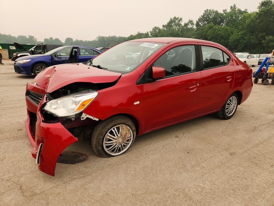 61418696 :رقم المزاد ، ML32F3FJ0HHF11090 vin ، 2017 Mitsubishi Mirage مزاد بيع