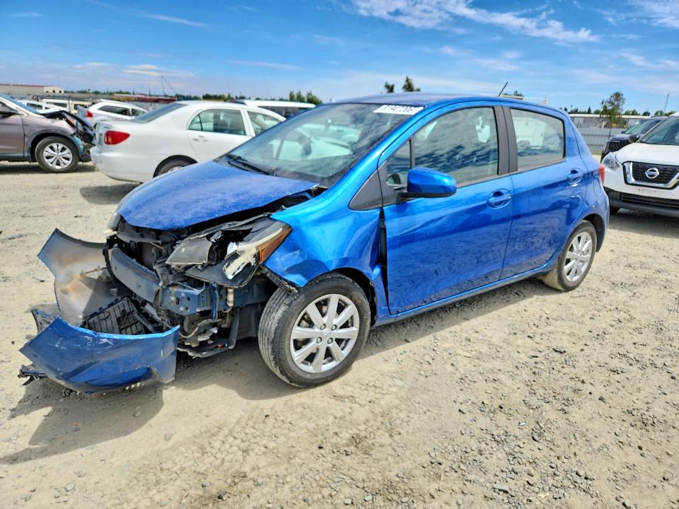 61947206 :رقم المزاد ، VNKKTUD35FA017995 vin ، 2015 Toyota Yaris مزاد بيع